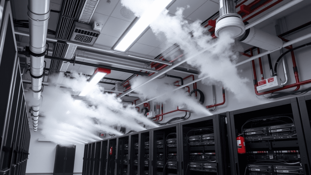 Для защиты IT-инфраструктуры от пожаров используют следующие методы