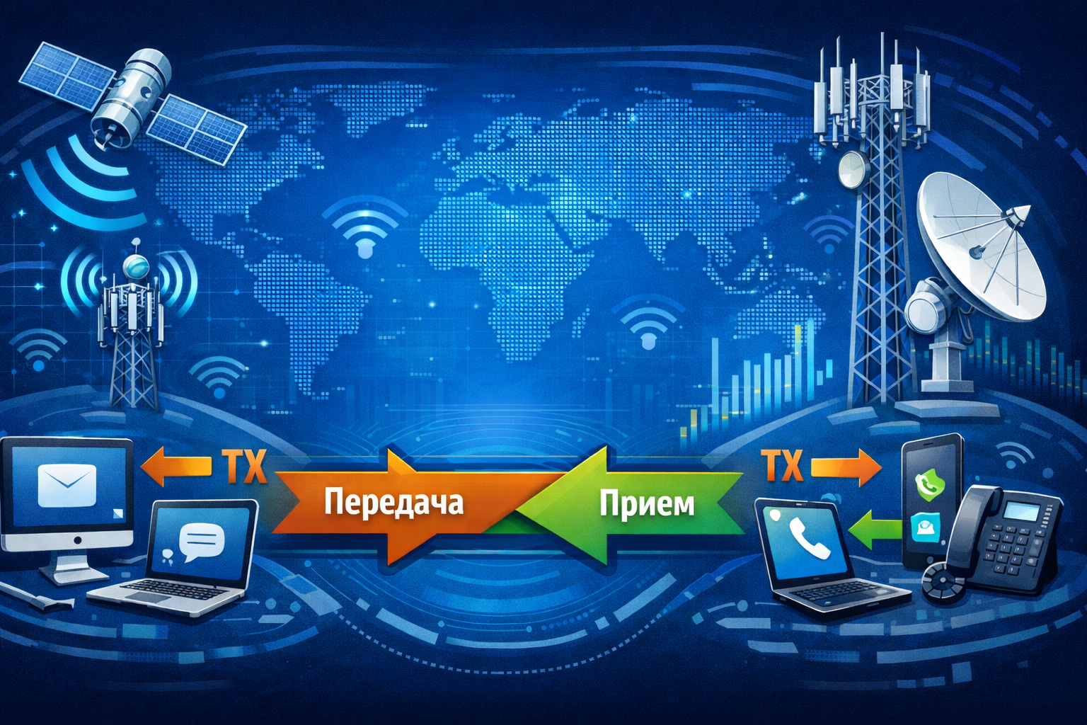Что такое дуплекс в системах связи и телекоммуникациях