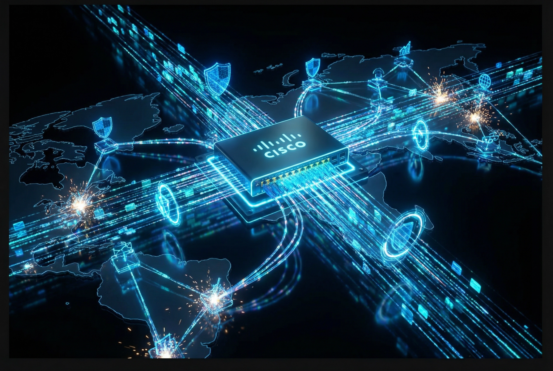 Техническая поддержка распределённой сетевой инфраструктуры на базе Cisco для федерального дистрибьютора